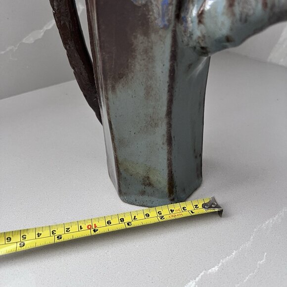 Jenna Basile Vintage Studio Art Pottery Set Of 4 Items TeaPot Jug Bowls 2002-04 - Picture 4 of 16